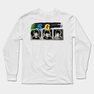 ESG ---- Original Glitch Art Long Sleeve T-Shirt